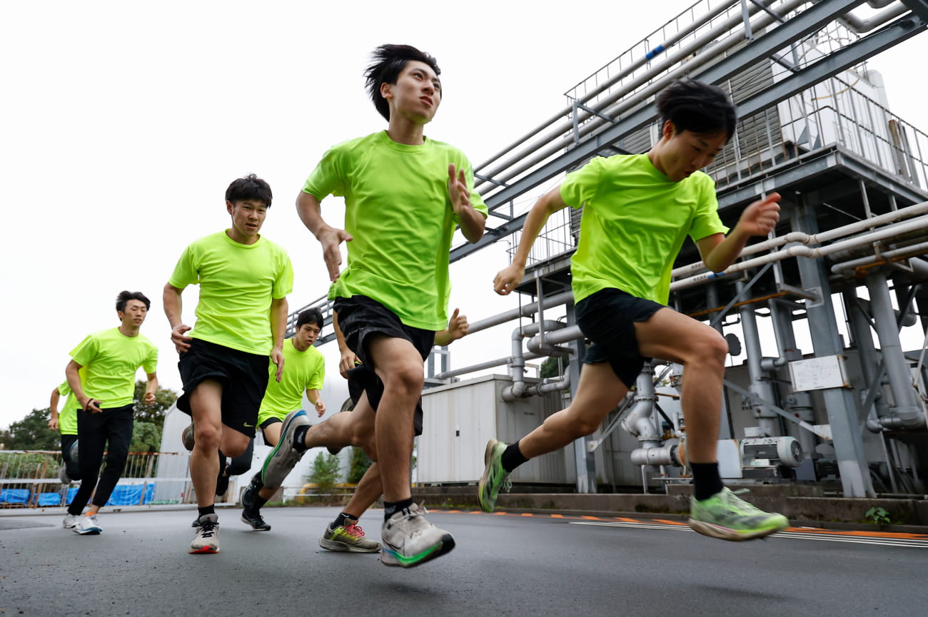Their mornings begin with running drills and rope exercises to build stamina and discipline Their mornings begin with running drills and rope exercises to build stamina and discipline